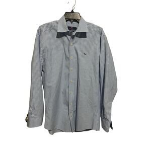 Vineyard Vines Whale Shirt Button Down M 100% Cotton